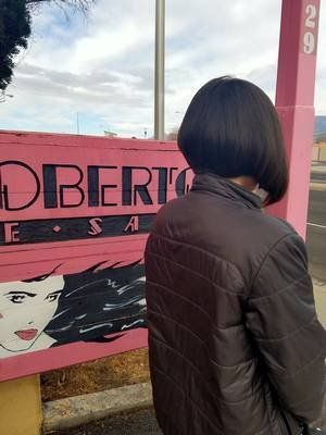 Partial Highlight — Woman With Black Short Hair Back View in Albuquerque, NM