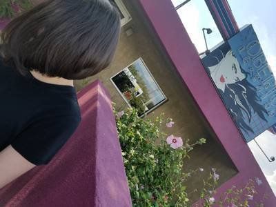 Root Touch-Up— Black Short Hair in Albuquerque, NM