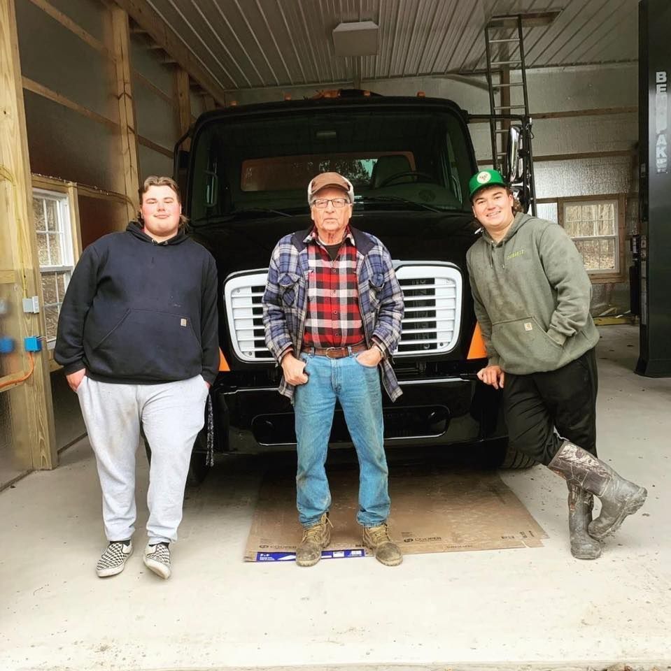 Bill Smith with Duquene and Dominick