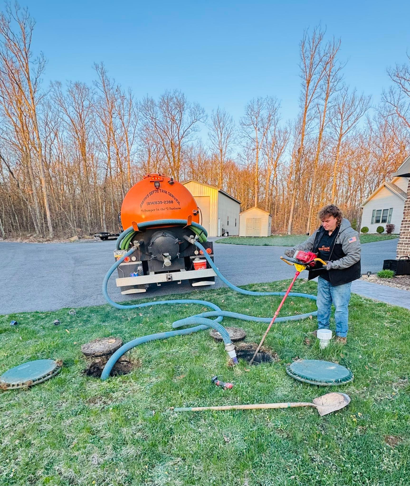 Affordable septic cleaning in Bedford County, PA