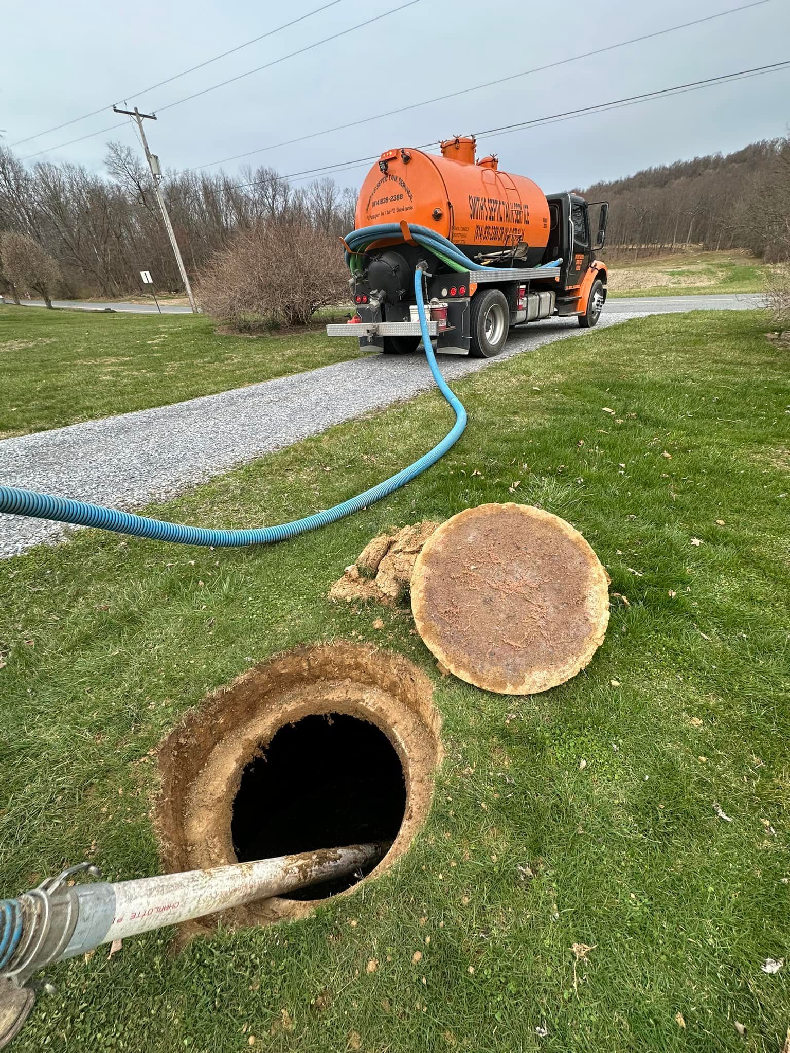 Preparing for septic tank pumping in Bedford County - Smith