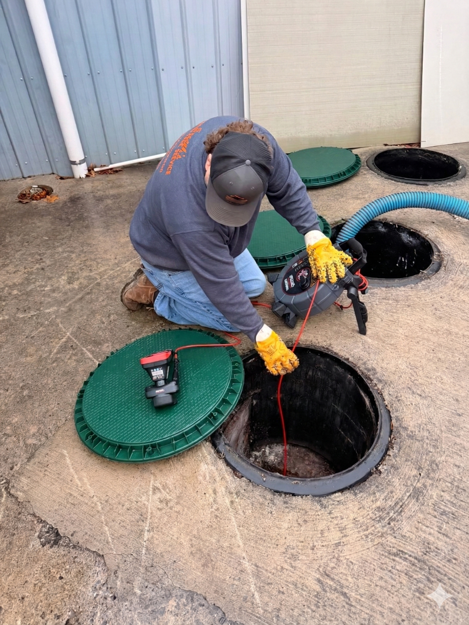 Smith's Septic sewer camera inspection in Bedford County, PA