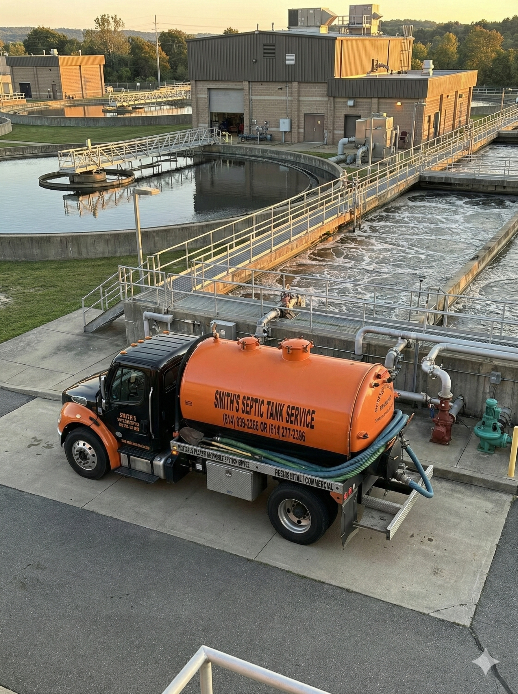 Smith's Septic fleet - municipal wastewater services