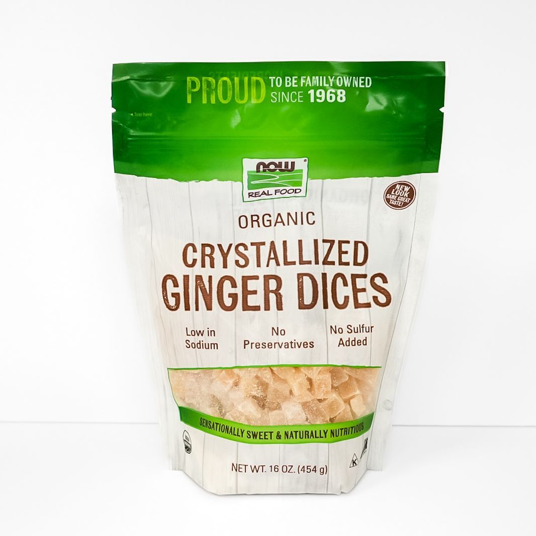 Organic Crystallized Ginger Dices