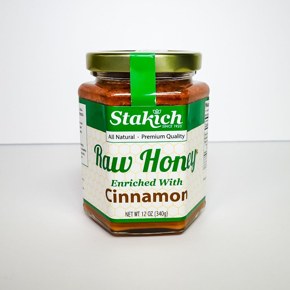Stakich Raw Cinnamon Honey