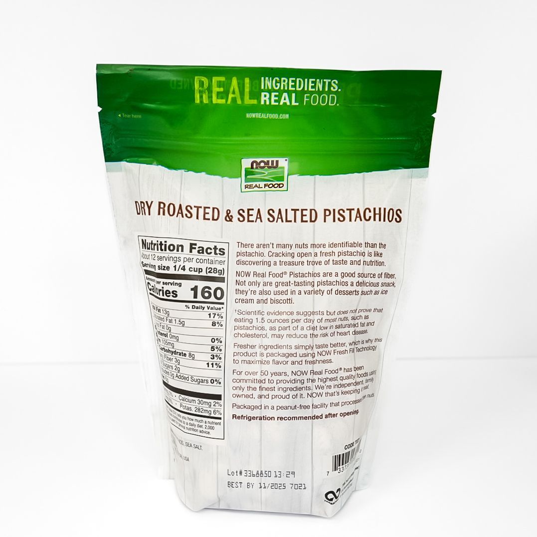 Dry Roasted & Sea Salted Pistachios