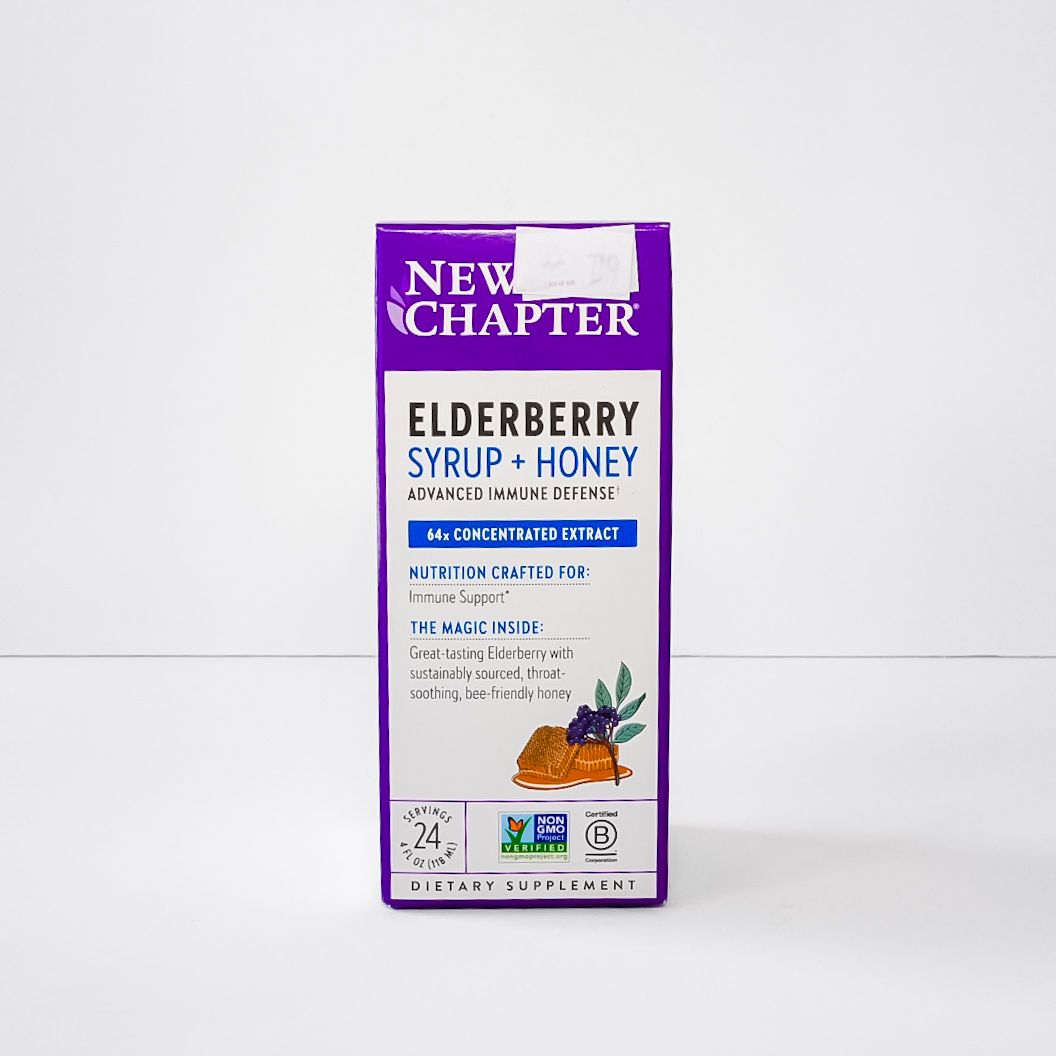 Elderberry Syrup + Honey
