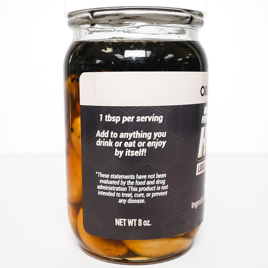 Black Seed Fermented Garlic Honey
