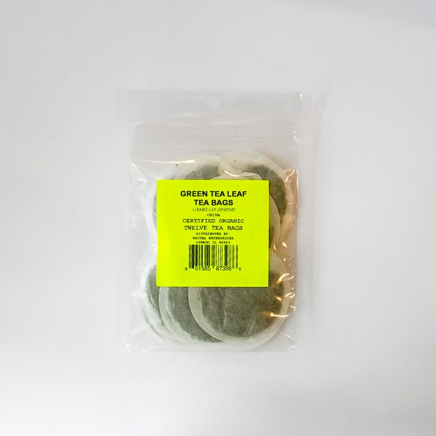 GREEN TEA LEAF TEA BAGS