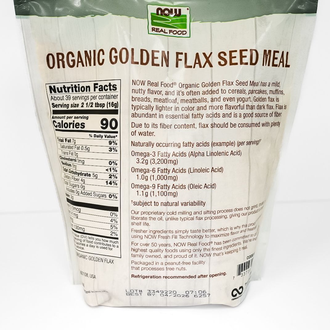 Organic Golden Flax Seed Meal