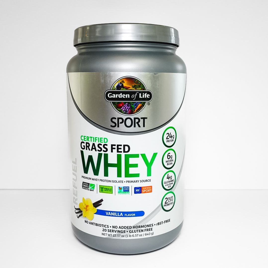 Certified Grass Fed Whey (Vanilla)