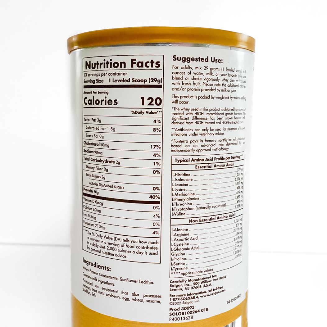 Grass Fed Whey (Unflavored)