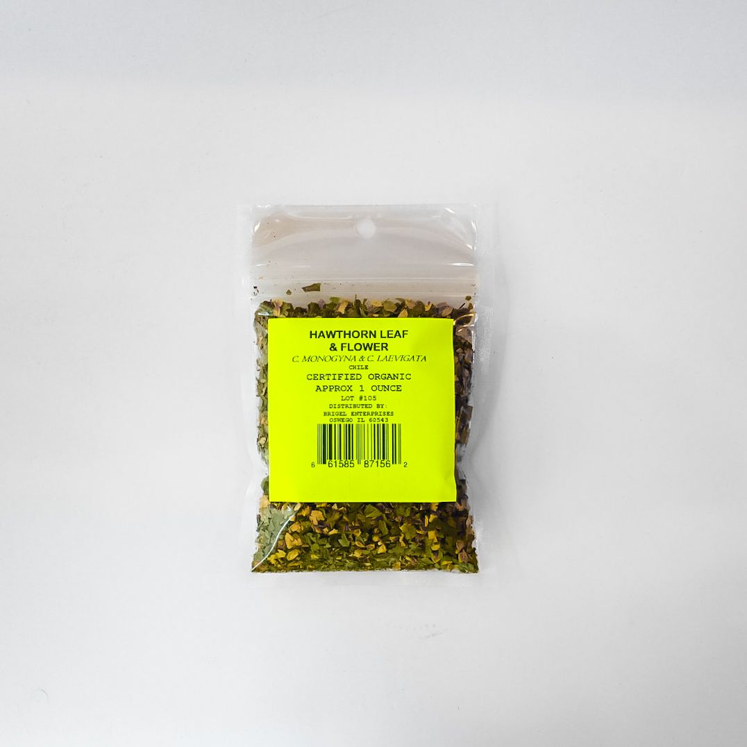 HAWTHORN LEAF & FLOWER