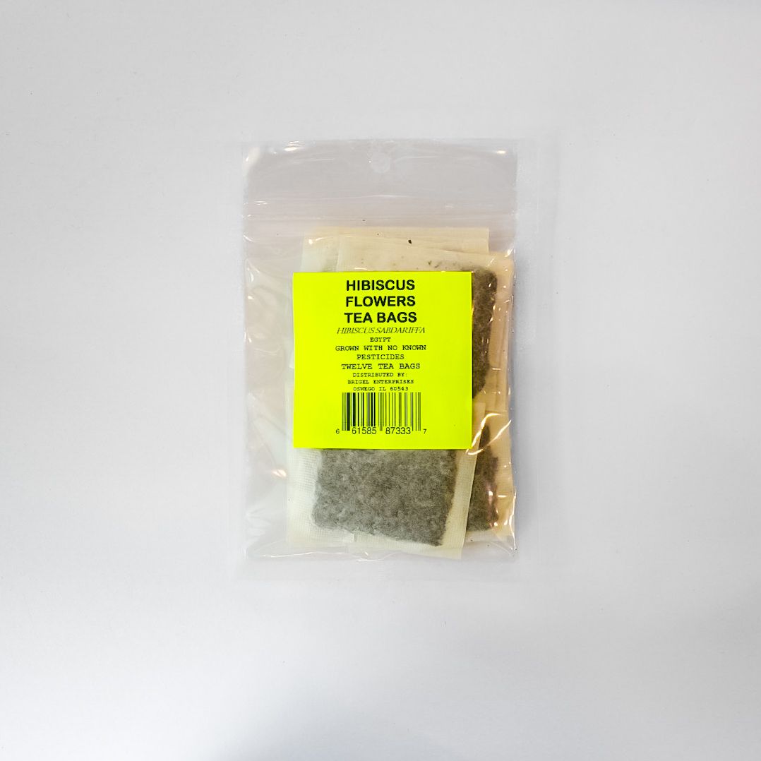 HIBISCUS FLOWERS TEA BAGS