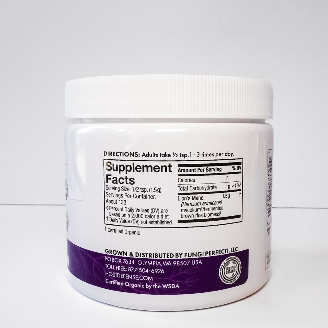 Host Defense Lion’s Mane DS
