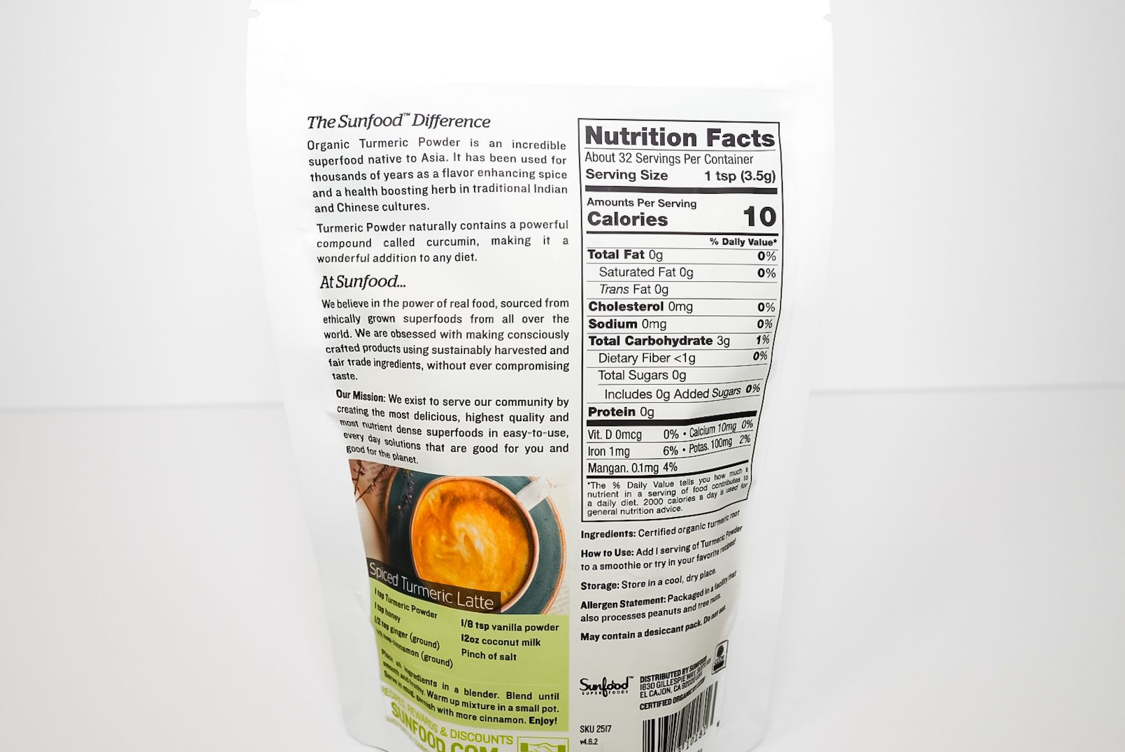 Organic Tumeric Powder