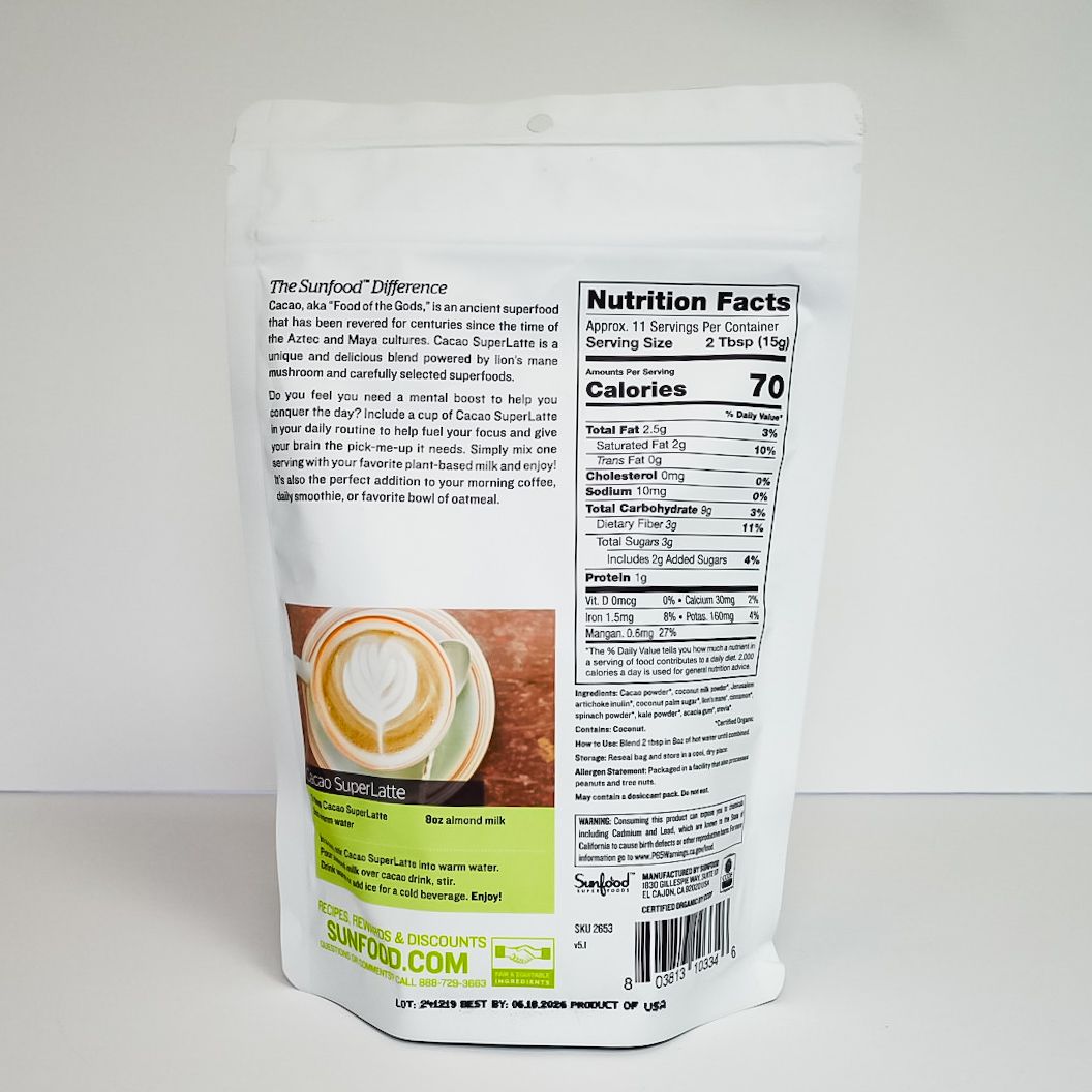 Organic Cacao Superlatte