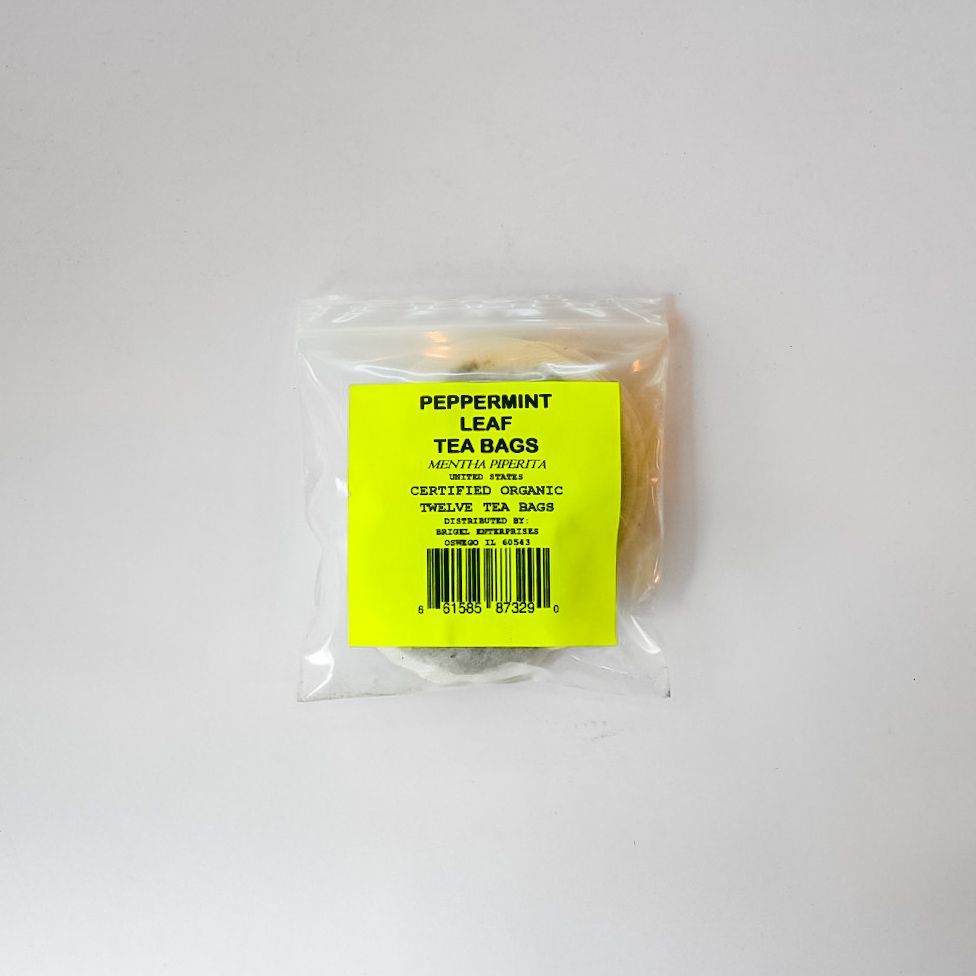 PEPPERMINT LEAF TEA BAGS