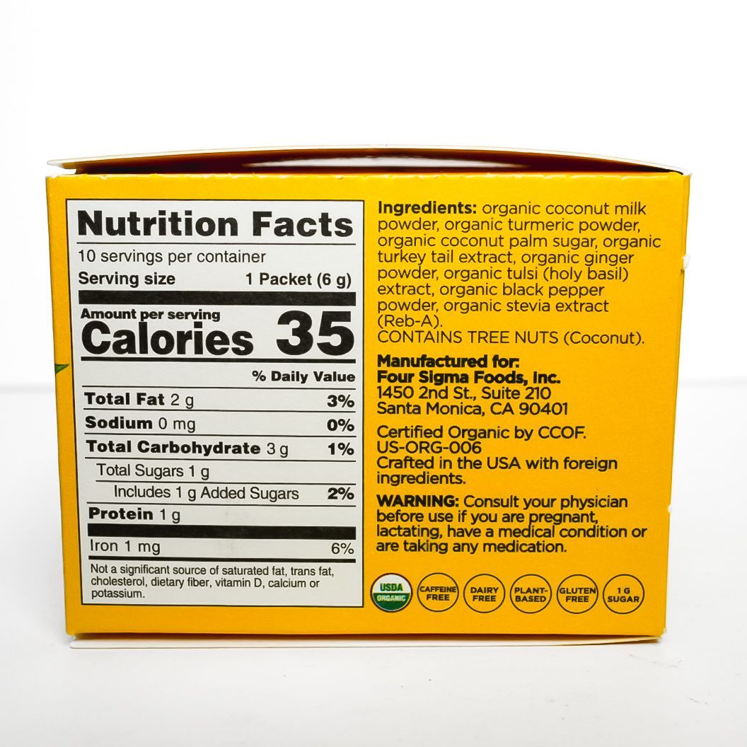 Single Golden Late Mix Organic Coffee