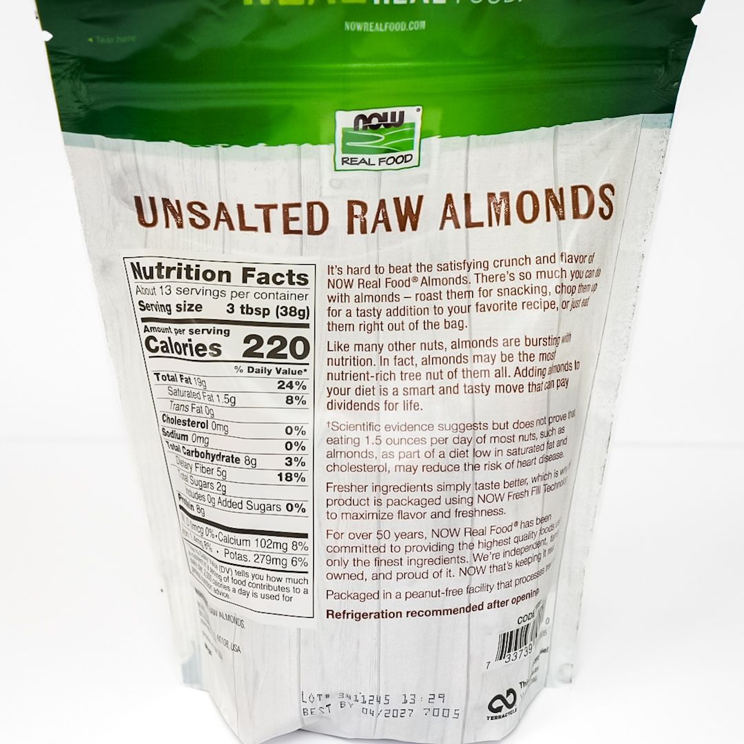 Unsalted Raw Almonds
