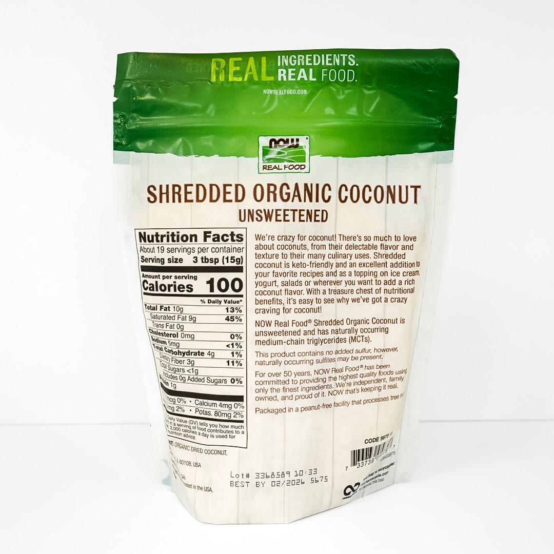 Unsweetened Shredded Organic Coconut