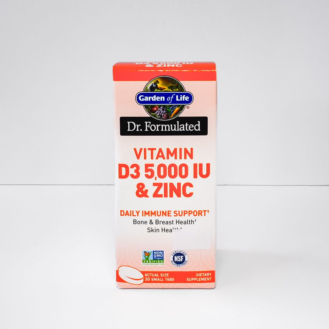 Vitamin D3 5,000 1U & Zinc