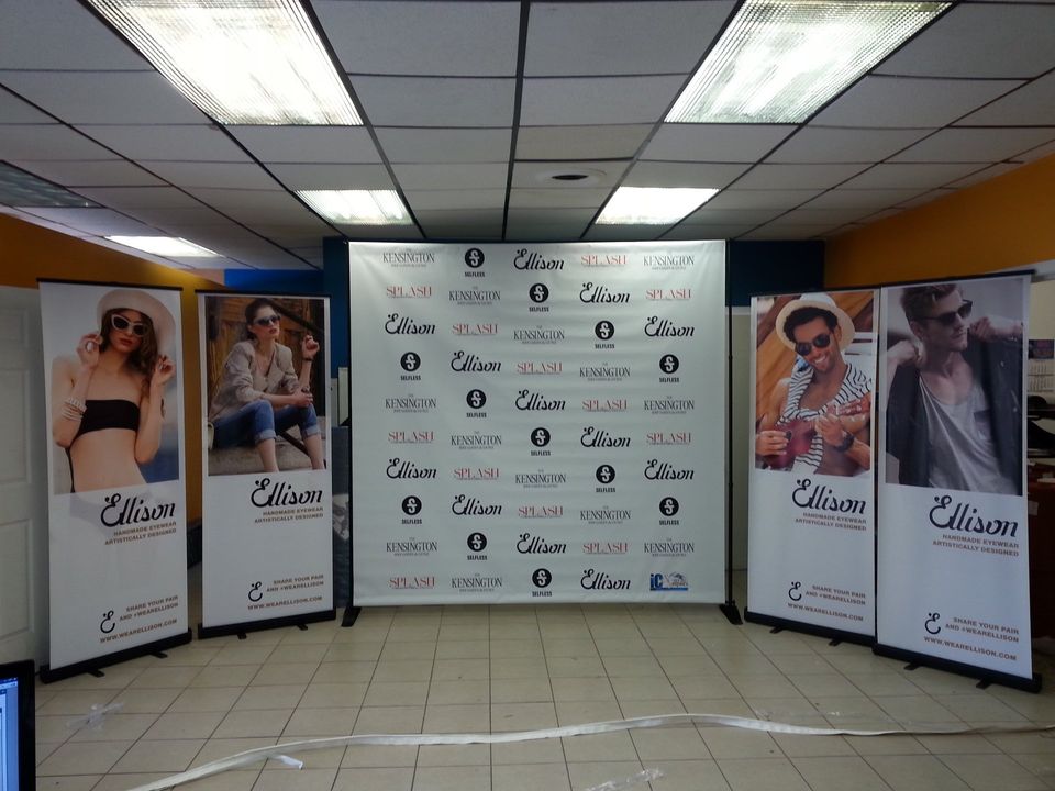 banner stands and backdrops for trade show
