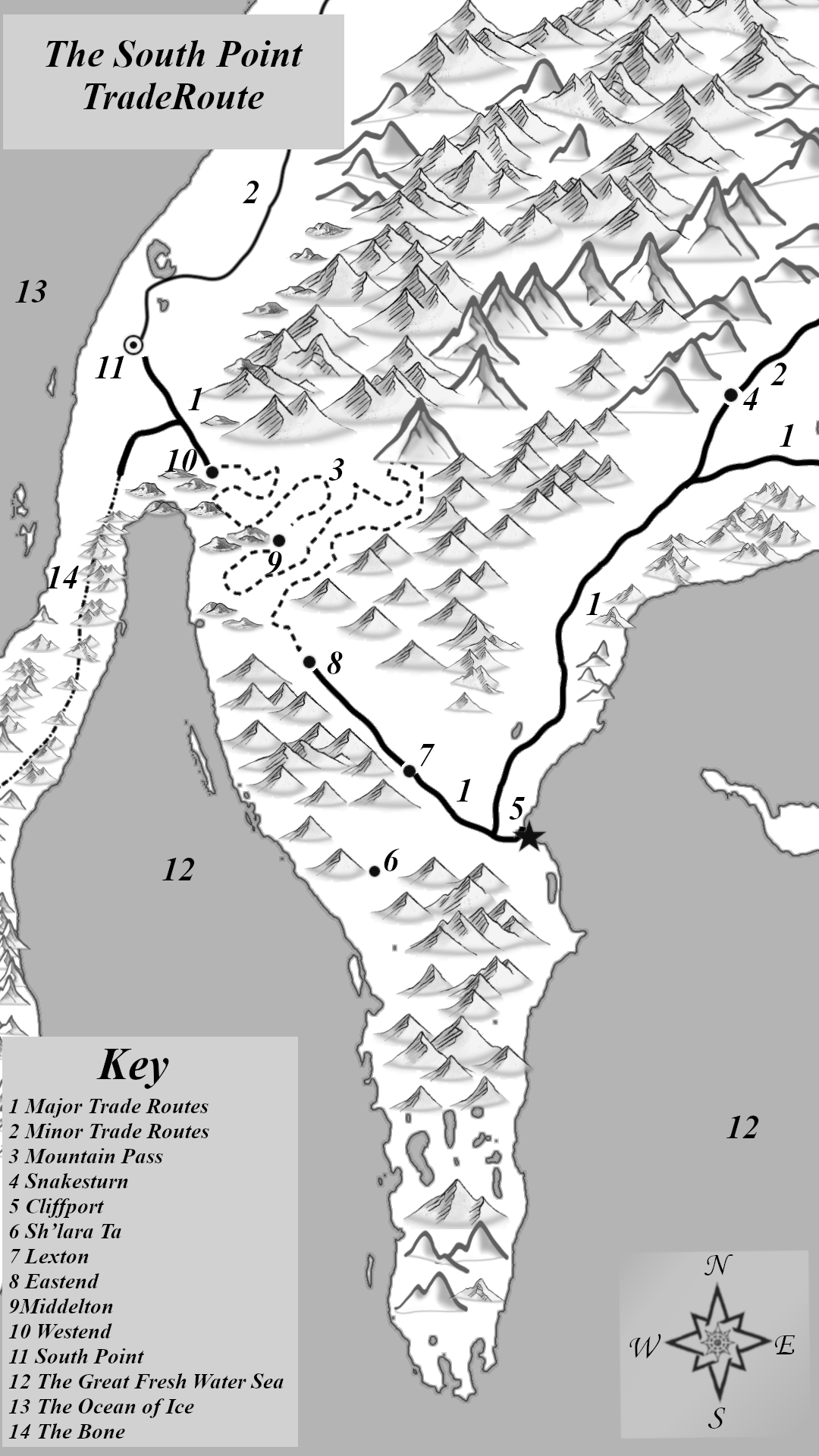 The South Point Trade Routes