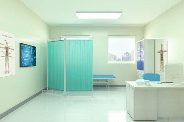 View Of Empty Doctor's Office — San Jose, CA — A & K Janitorial Inc.