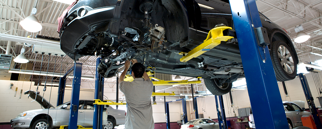 General Auto Repair —  Man Working In A Car in Oldsmar, FL
