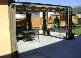 Residential Carports — Patio Canvas Brown in Los Angeles, CA
