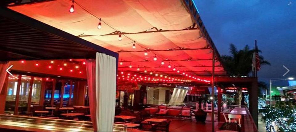 Awning Maintenance — Canvas with Lights in Los Angeles, CA