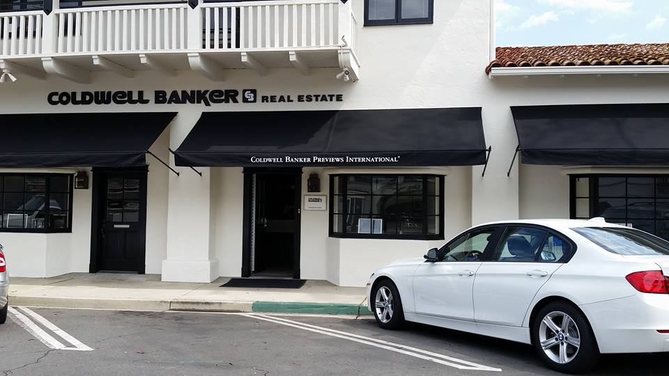 Awnings Commercial — Coldwell Banker Awnings Front View in Los Angeles, CA