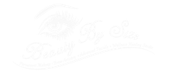 Beauty By Size Logo with an eye and the words