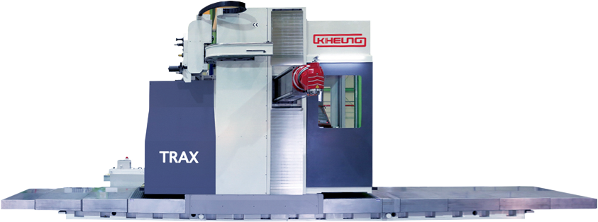 Une machine sur laquelle est écrit le mot trax