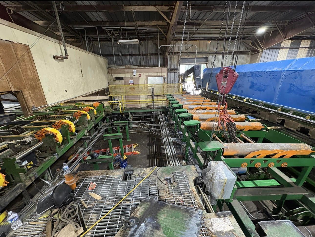 D7 Industrial completed concrete, mechanical, and piping installation during a 10-day shutdown, depl