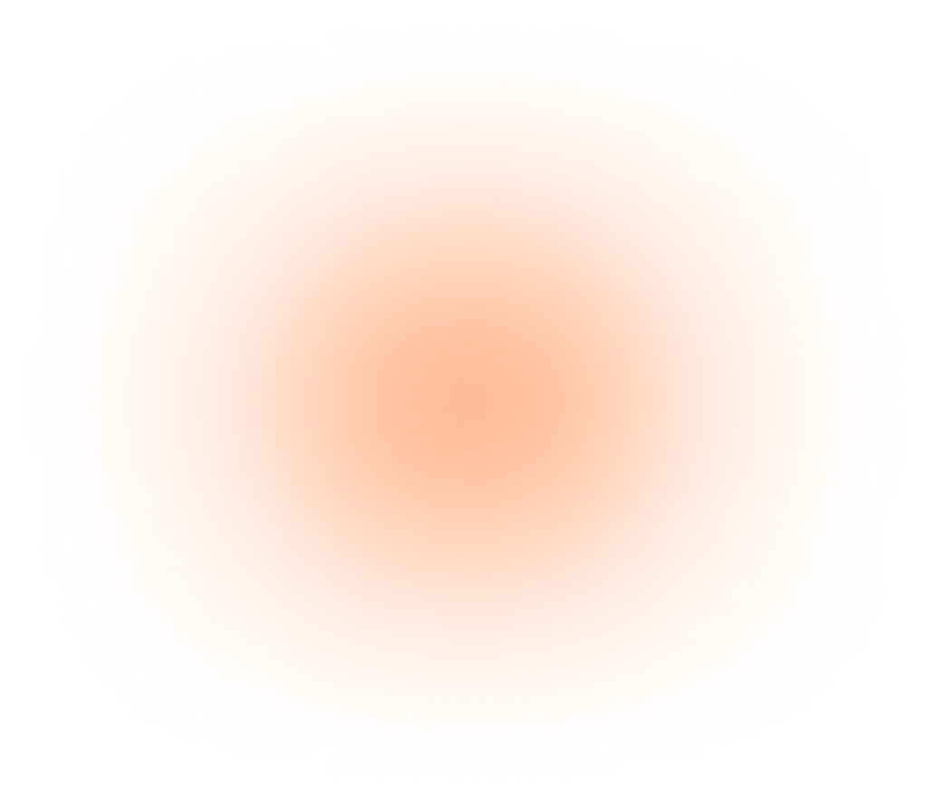 A blurred orange circle on a white background. | DAS Auto Werks