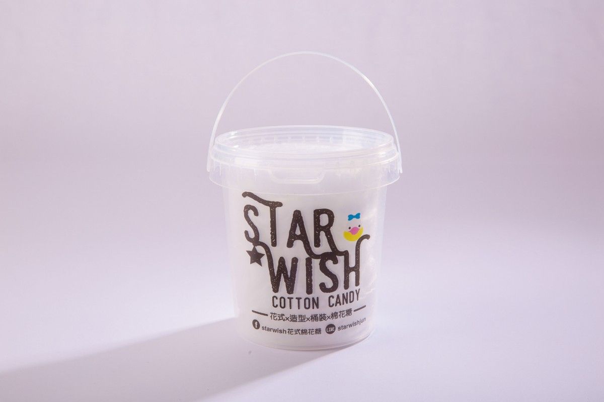 桶裝棉花糖-獨角獸