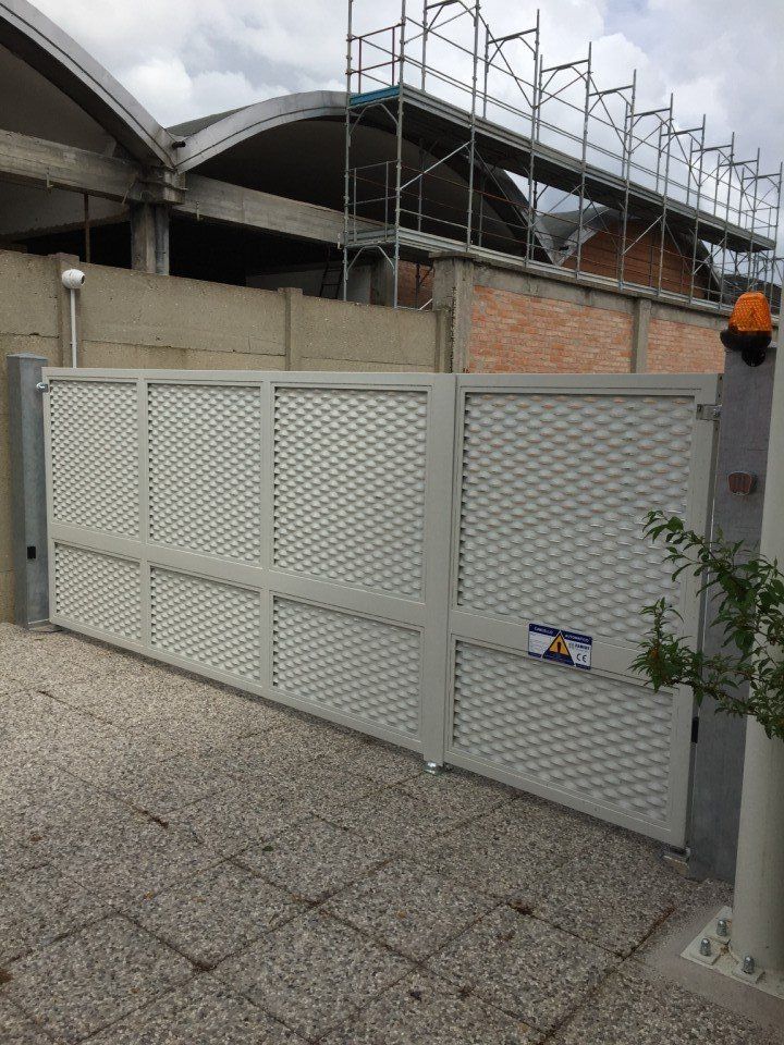 Recinzione scorrevole in ferro