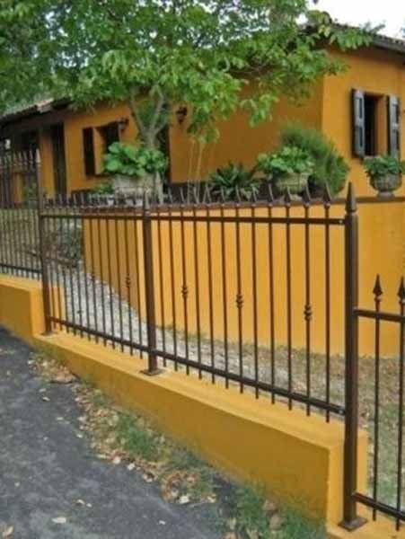 Recinzione in ferro battuto