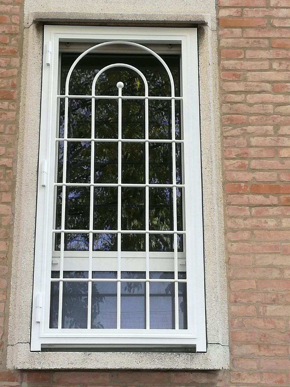 Inferriata per finestra verticale