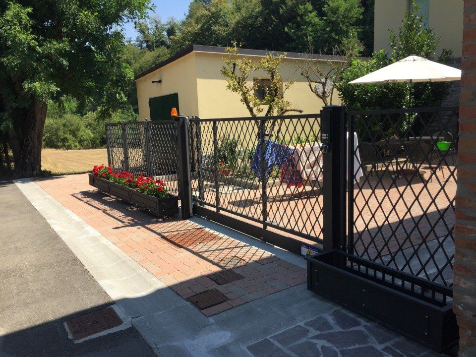 Recinzione in ferro realizzata su misura