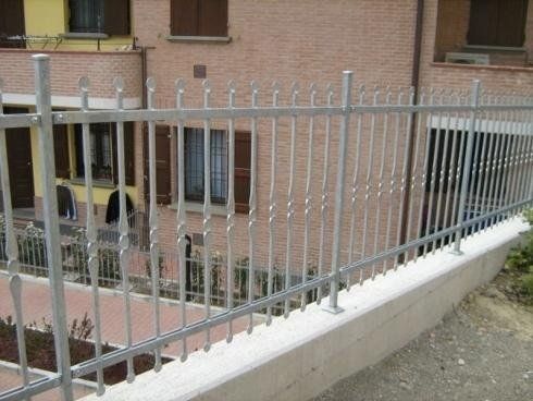 Recinzione in ferro in condominio