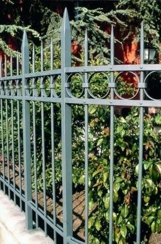 Recinzione in ferro per abitazione privata