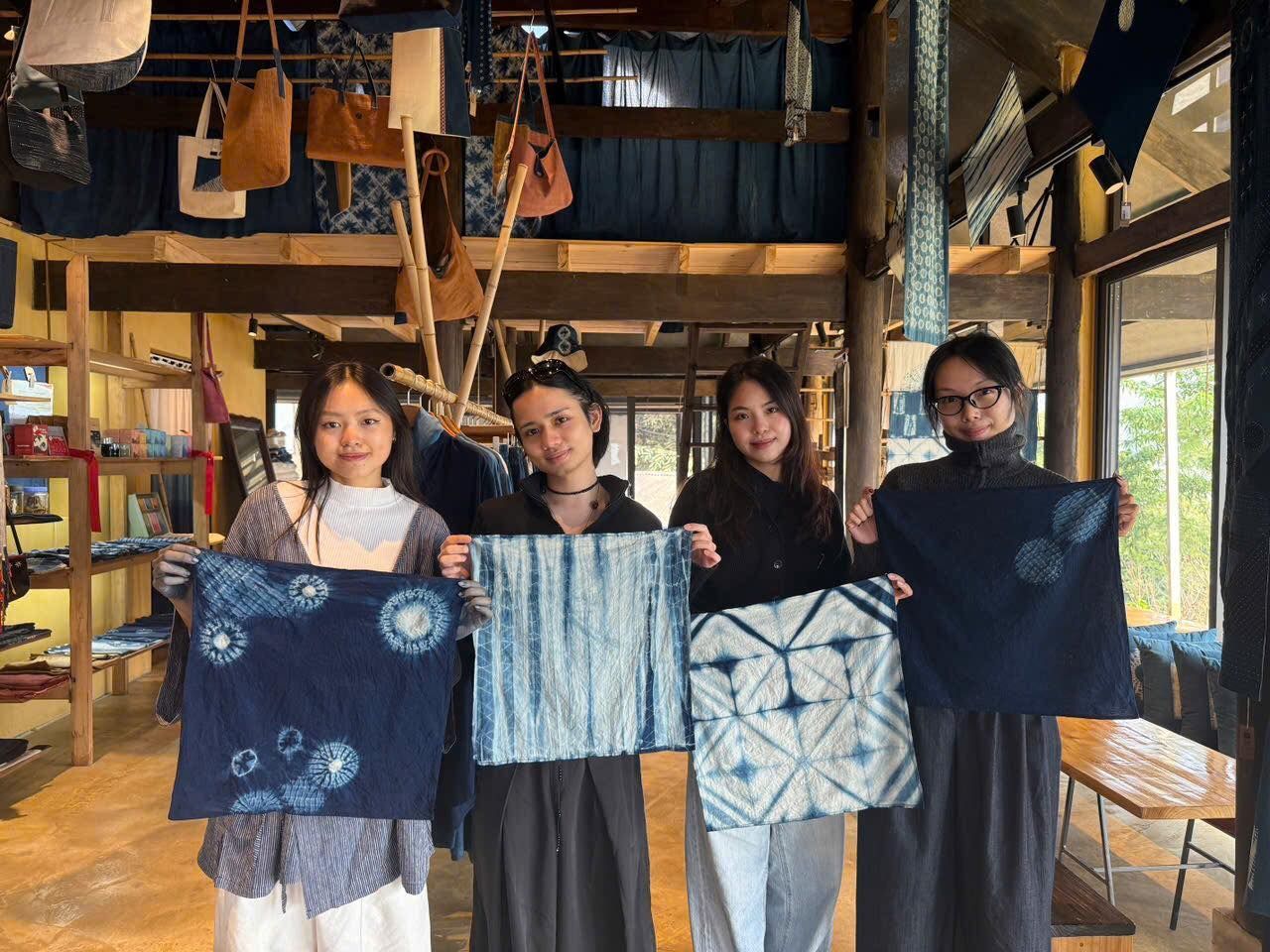 dying workshop indigo