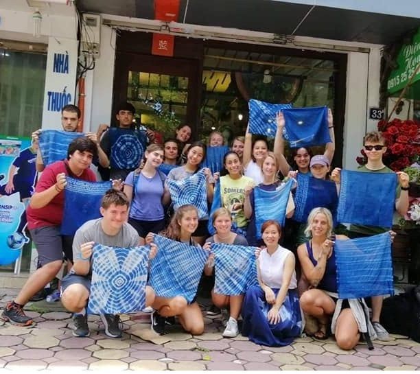 Indigo Dying Workshop in Hanoi 