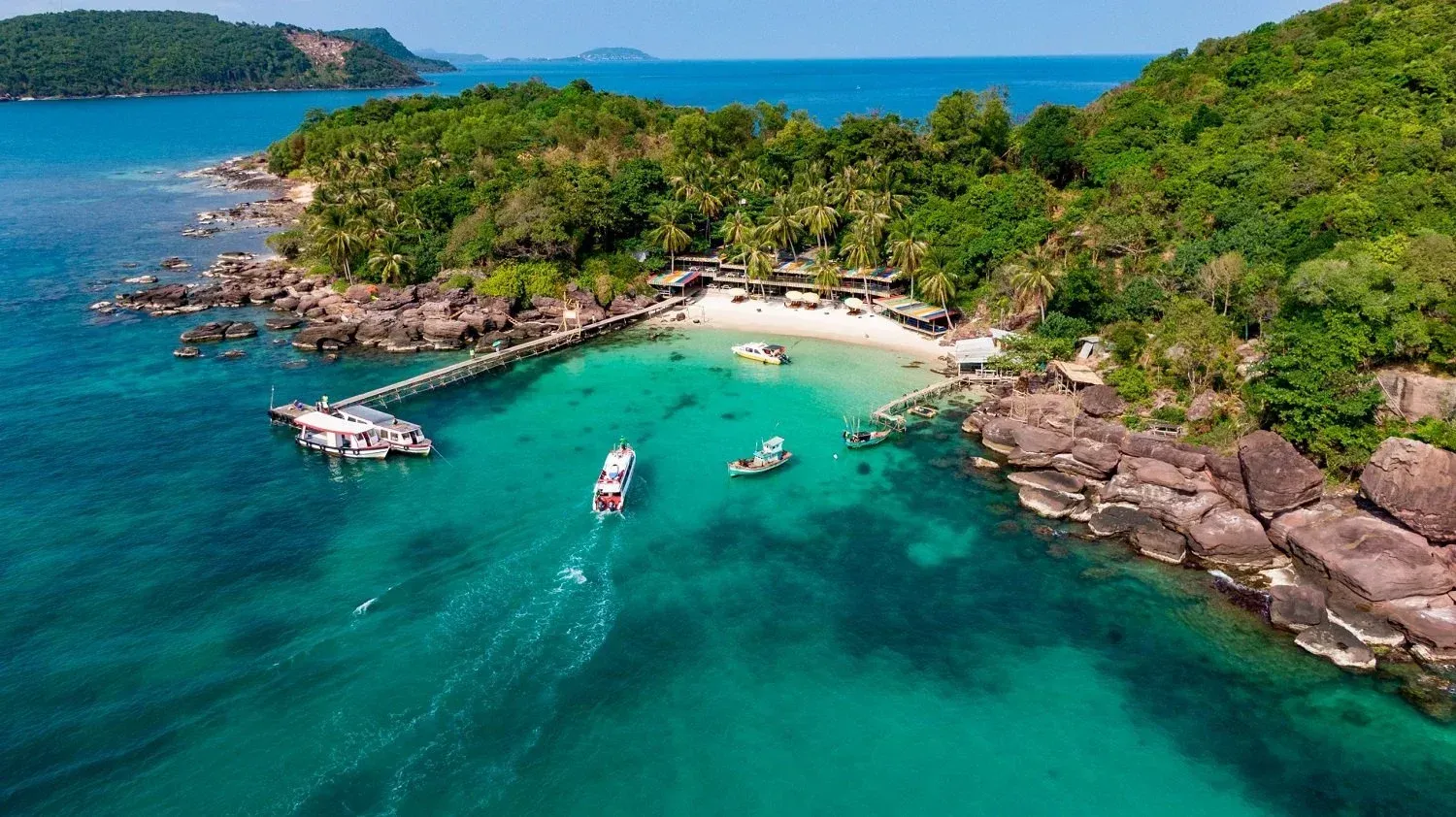 Southern Vietnam’s Phu Quoc with sunny, dry-season weather in winter
