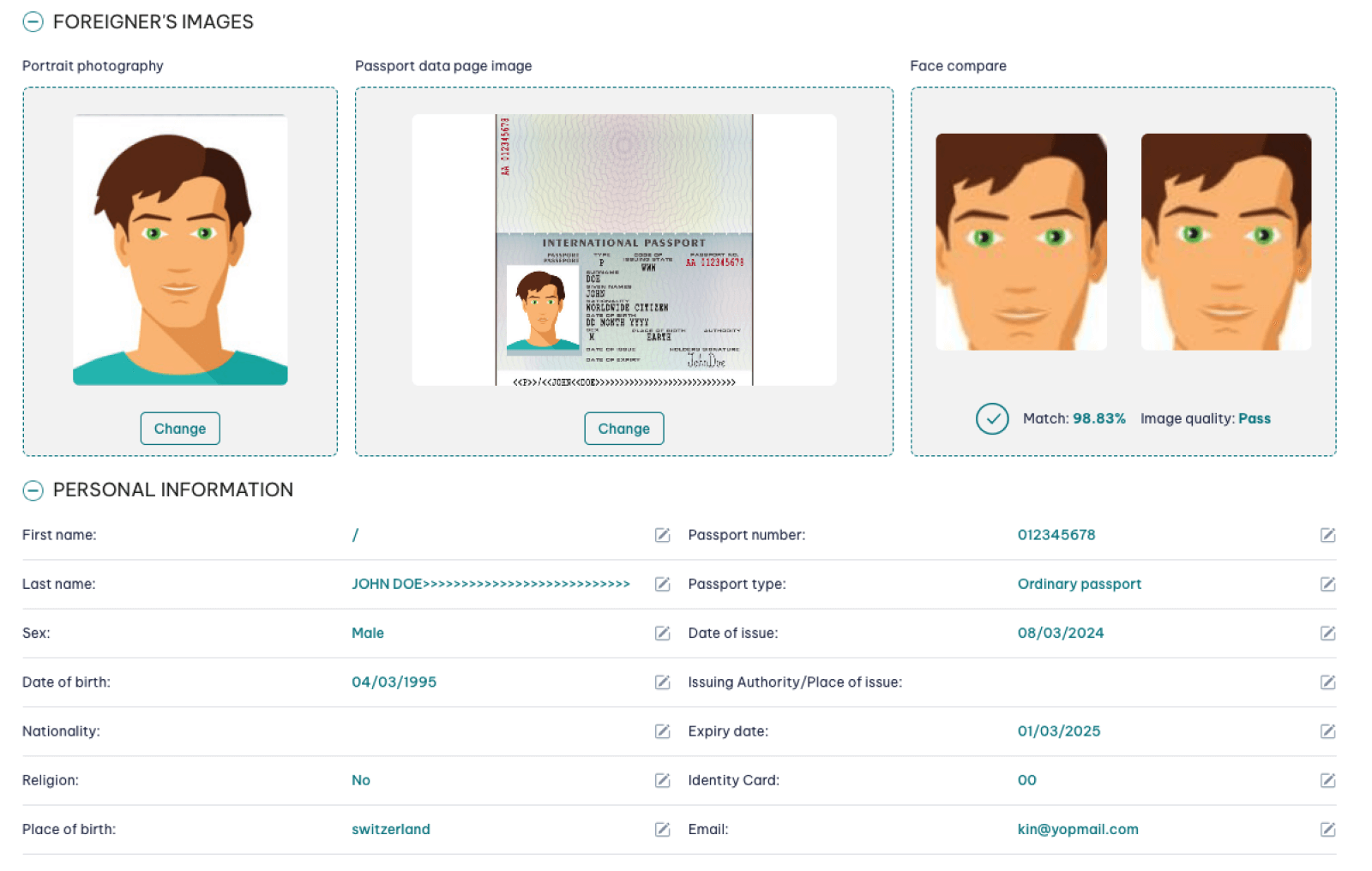 correct evisa application form