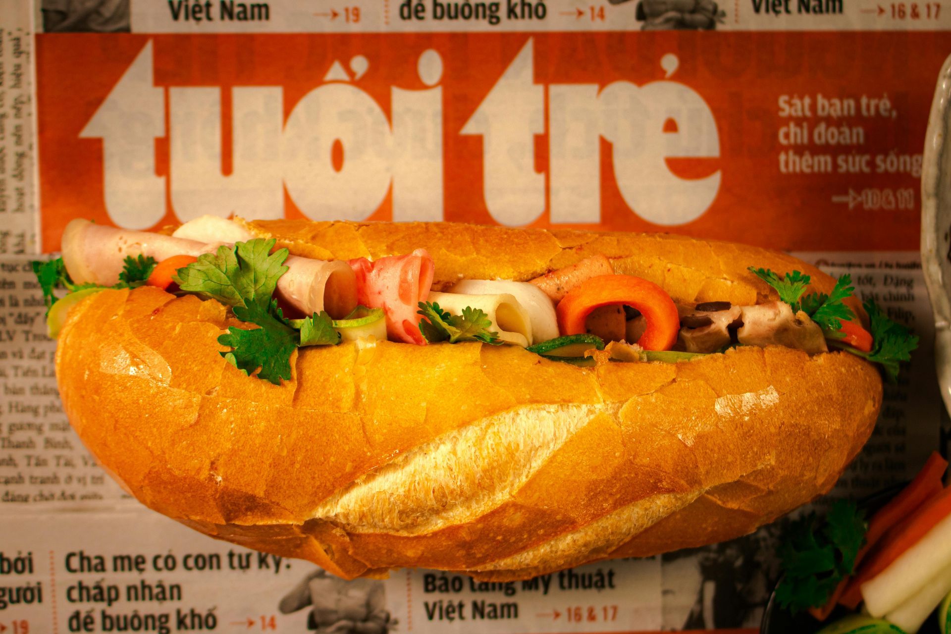 Banh Mi (Bread) in Vietnam