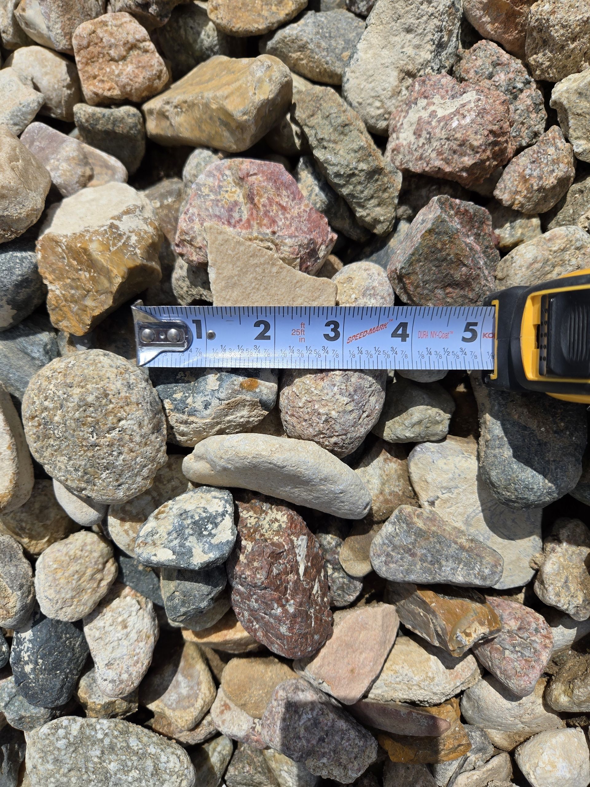 Assorted Color of River Rocks — Caspar, Wyoming — 71 Soil and Stone